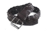 New Fashion Men Woven Split Leather Belt (KB-1510028)