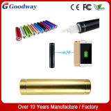 2600mAh Li-Polymer Battery Metal Mobile Power Bank for Mobile Phone