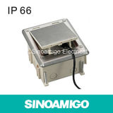 IP66 Waterproof Power Socket Floor Box