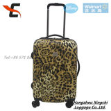 Leopard Print ABS Luggage