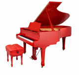 Hot Sale High Grade Beautiful Red Baby Grand Piano Hg-158r, Red Piano with Pianodisc
