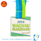 Custom 2D Erosion 2014 Wachau Marathon Medal (LN-0109)