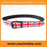 England Flag Printed Fashion Ladies Belts (Lbd052224