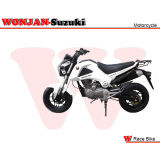 150cc Race Bike, Wonjan-Suzuki Engine, Motorcycle, Mini Gas Diesel Motorcycle (white)