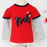 Popular Embroidery / Print T-Shirt for Girl's