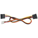Computer Power Supply 4pin to SATA Cable Harness