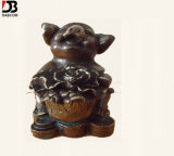 The 12 Chinese Zodiac Brass Pig Sculpture