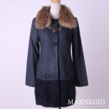 High Quality Women's Wool Overcoat (1-25564)