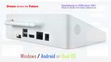 7inch Screen Intel Dual System Dual Boot Mini TV Box