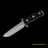 Fixed-Blade Knife with G10 Handle (#3770)