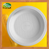 7 Inch Disposable Cutlery Cornstarch Plate