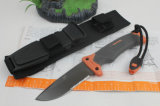 High Quality OEM Gerber Partially Serrated Blade Rescue Knife