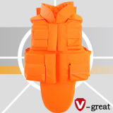 Flotation Bulletproof Jacket Fluorescent