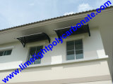 Home Window Awning, PC Awning, DIY Awning, Polycarbonate Awning, Rain Awning, Sunshade Awning, Window Roof Canopy, Window Canopy, Villa Awning, Plastic Awning