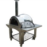 Hot Sell High Quality Outdoor Wood Fired Pizza Oven Stainless Steel Heat Insulation Pizza Oven Portableoven