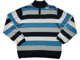 Man Knitted Pullover Sweater Stripes Fashion Garment (ML012)