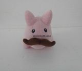 Plush Mustache Pink Pig Toy Stuffed (LE-PT091801)