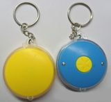 Plastic LED Keyring Torch for Promotion (4066)