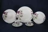 Porcelain Dinnerware Set, White Dinnerware Plate, Ceramic Tableware Set (JC5Y014)
