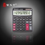 12 Digits Dual Solar Power Desktop Finance Calculator with Business, Sales or Office