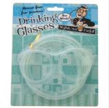 Quality Drinking Straw Glasses Beer Goggles Funny Specs Gifts