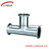 Sanitary Stainless Steel Clamp End Equal Tee