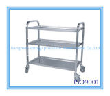 Stainless Steel Three Layers Dining Cart