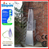 Pyramid Glass Tube Patio Heater with CE/ETL/Aga Approved