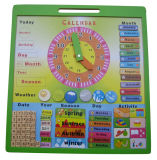 Wooden Calendar Educational Puzzle Wooden Toys (33244-1)