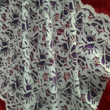 Mixed Polyester +Spandex Lace Trim for Garment