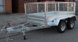 8X5 Tandem Cage Trailer with 2ft Cage