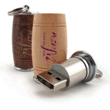 Wine Bucket Wood USB 2.0 USB Flash Drive USB Flash Disk