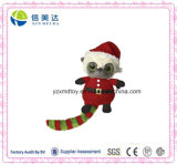 Plush Cute Plush Christmas Santa Raccoon Toy
