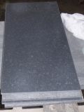 Black/Grey/Yellow Honed Granite Tile for Flooring and Walling