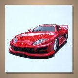 Car Oil Painting for Decor