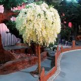 2014 Artificial Flower Blossoms Tree Bonsai Decor Plant