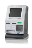 Bank Self-Service Cashless ATM Kiosk Terminal (Desktop)