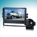 Car Rearview System with 7-Inch Digital Quad Monitor and Rear View Cameras (MO-138D, CW-644)