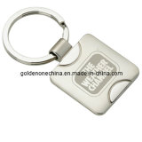 Promotion Square Shape Custom Engraving Metal Key Chain (MK12)