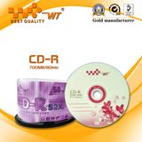 Recordable CD in Bulk 52x Blank CD Cake Box Pack