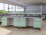Hot Sale Lab Furniture Steel Wood Island Bench