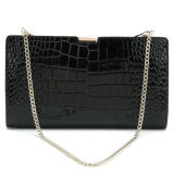 Noble Crocodile Leather Handbags Designer Lady Purses with Chain (W751B-B3046)