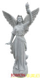 Light Grey Granite Angel Sculpture (XMJ-FG03)