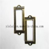 Custom Standard Fashion Bronze Metal Label Holder