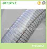 PVC Plastic Flexible Anti-Static Steel Wire Suction Hose Pipe