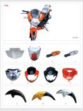 Motorcycle Spare Part-Motorcycle Plastic Parts (TVS)