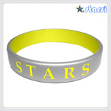 Spray Paint Silicone Bracelet Promotion Gifts (PQSH)