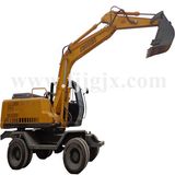 Big Strength Double Driving Wheel Hydraulic Construction Excavator Jg-130