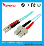 Sc LC Multi Mode Fibre Optic Patch Cable Om4