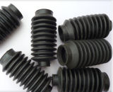 Customized Black Flexible Silicone Molded Rubber Bellow